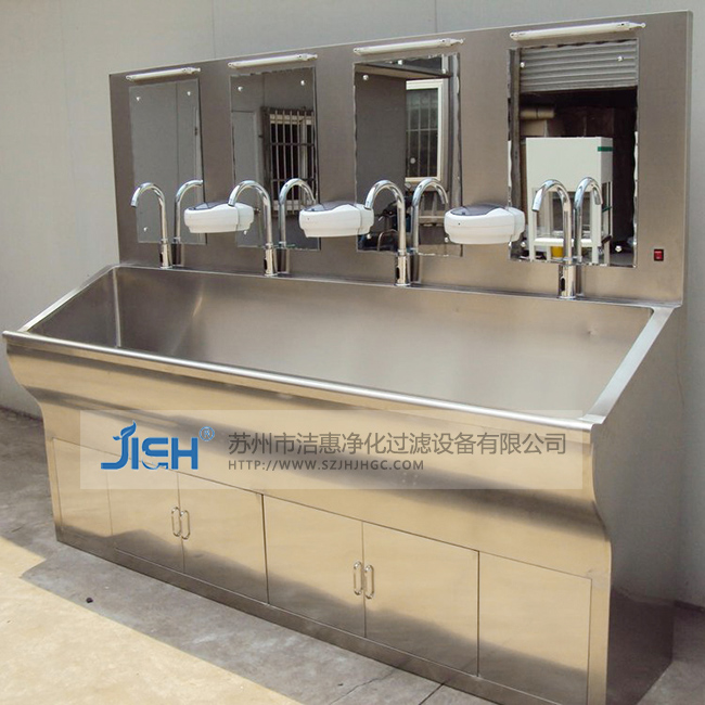 食品廠四人洗手池