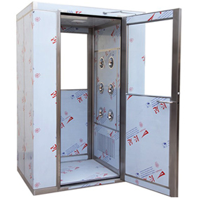 不銹鋼單人單吹風淋室