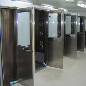 單人單吹不銹鋼風淋室