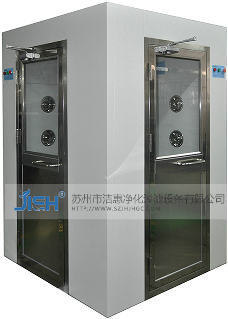 不銹鋼轉(zhuǎn)角型風(fēng)淋室