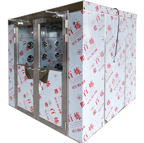 雙開門不銹鋼風淋室